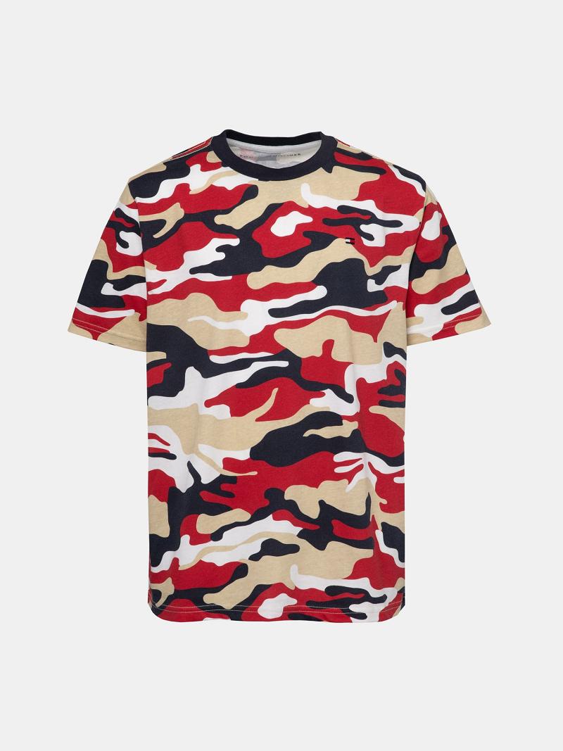 Fiú Tommy Hilfiger Little Camo Póló Színes | HU 2264SGL